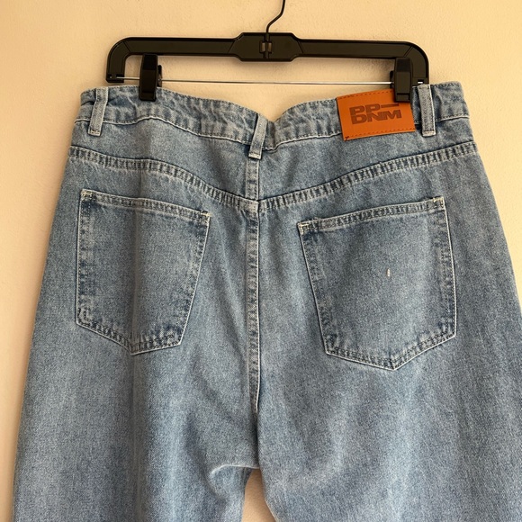 Princess Polly woman’s Cofield Mom patch denim jeans pants - Picture 12 of 13